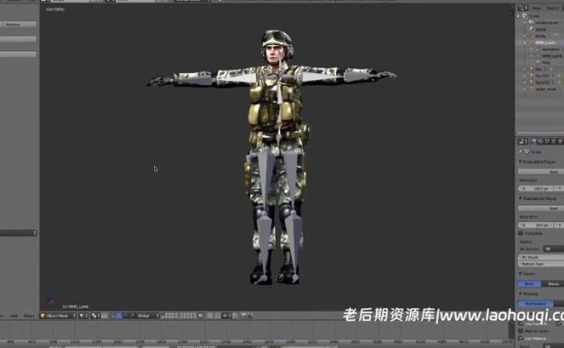 Blender插件 热扩散蒙皮 Voxel Heat Diffuse Skinning 3.5.2