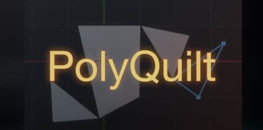 Blender插件 快捷建模工具 PolyQuilt V1.3.1