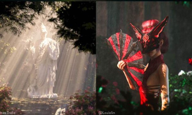 Blender插件 真实影子阴影贴图灯光纹理库Gobos Light Textures V1 Gobos Light TexturesV2