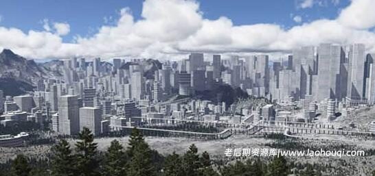 Blender插件 三维城市建筑地形场景生成器 SceneCity V2.2.0