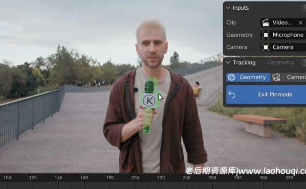 Blender插件 三维对象运动跟踪 KeenTools FaceBuilder+GeoTracker V2024.1