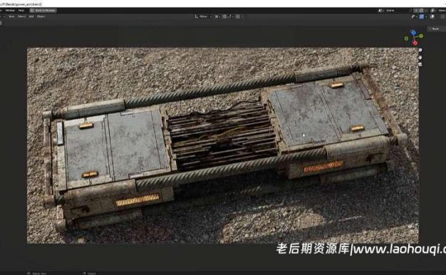 3D模型面板边缘切割处理Blender插件-Panel Cutter V2.3附使用教程