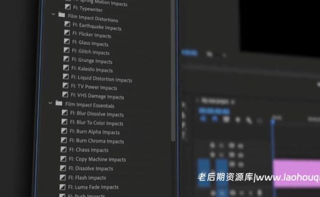 PR视频特效转场插件 FilmImpact Premium Video Effects V25.2.10 For Premiere CC 2015 – CC2025 Win