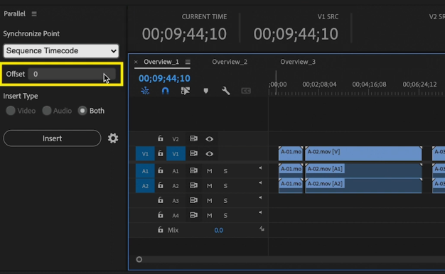 PR时间码视频同步剪辑脚本:Parallel v1.1.1