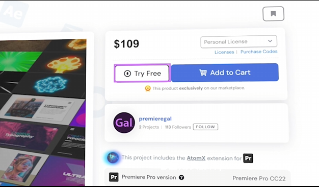1565款分屏文字标题转场调色PR脚本预设-Gal Toolkit V3.2