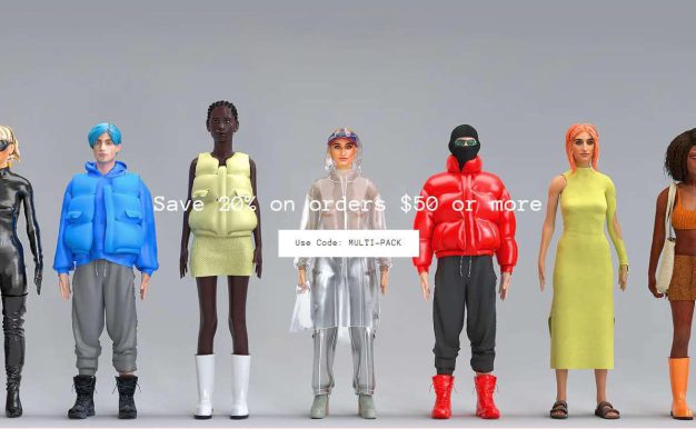 Blender资产 3D数字时尚科技未来服装 VERYBASICS – Digital Fashion Pack