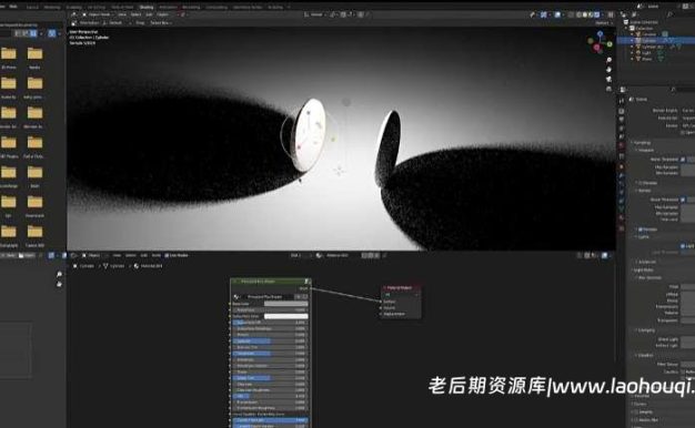实时生成光影焦散色散阴影Blender插件-Shaders Plus V4.1附使用教程