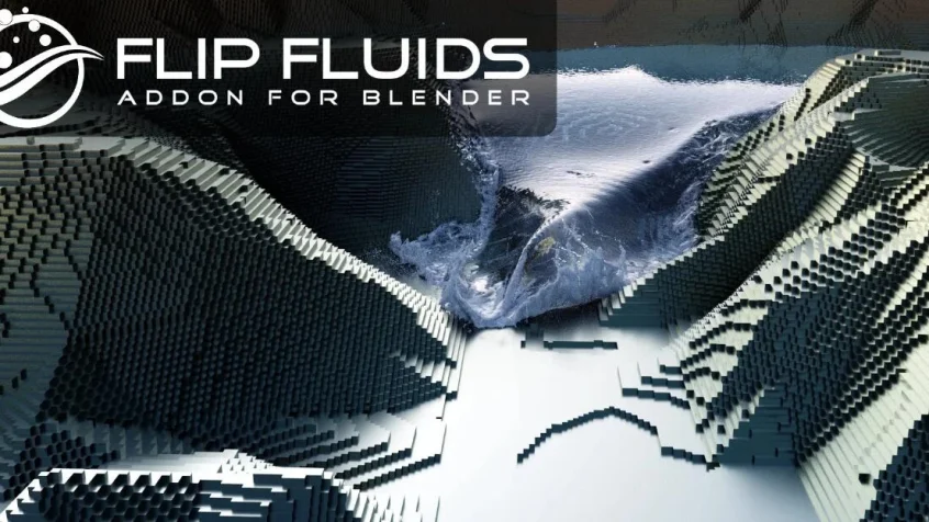 Blender插件 水花液体流体模拟工具 FLIP Fluids v1.7.3
