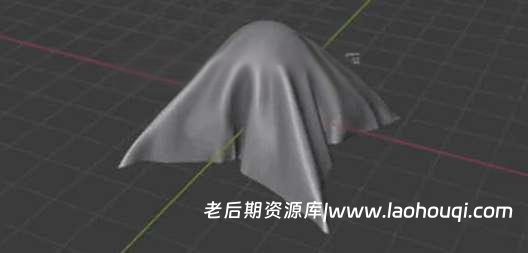 Blender插件 简单布料模拟生成器 ClothMaster