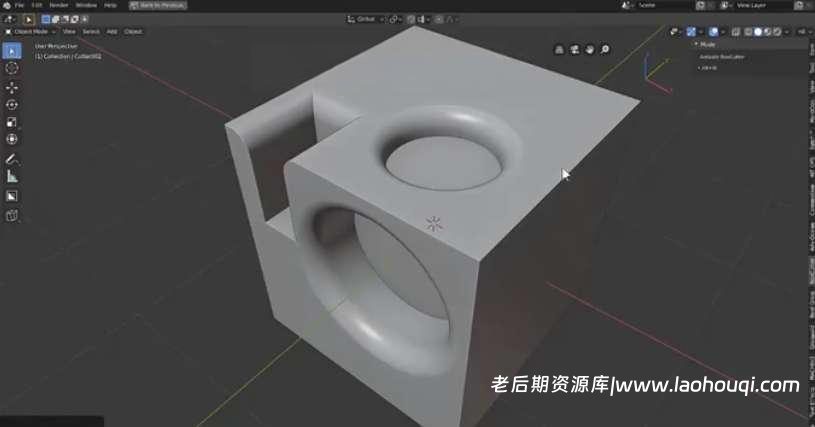 Blender插件 硬表面三维建模工具 BoxCutter 7.20.3.1+HardOps 0.9.88.3