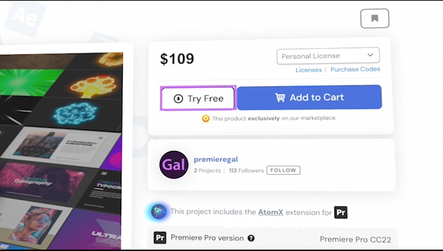 1565款分屏文字标题转场调色PR脚本预设-Gal Toolkit V3.2