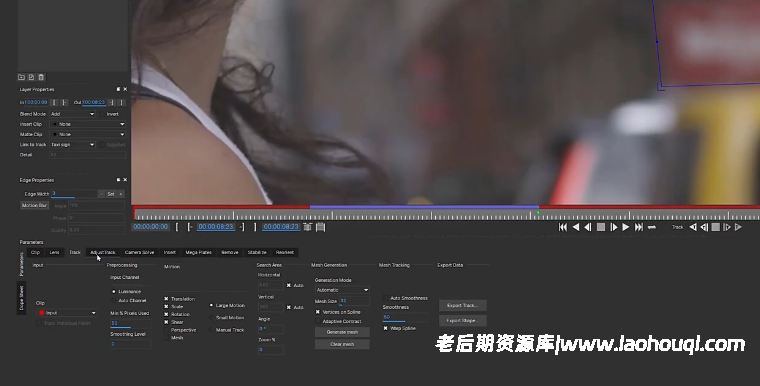 Mocha Pro专业摄像机反求平面摩卡跟踪插件+安装教程