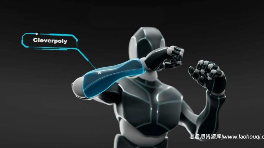 Blender插件 一键动态尺寸标注标记Textify: Callouts & Titles animation