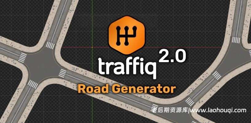 Blender插件 交通工具汽车三维模型绑定预设Car – Traffiq Library – Rigged Cars V2.0.0