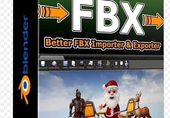 FBX模型导入导出Blender插件 Better FBX Importer & Exporter V6.2.0 For Blender 2.8+