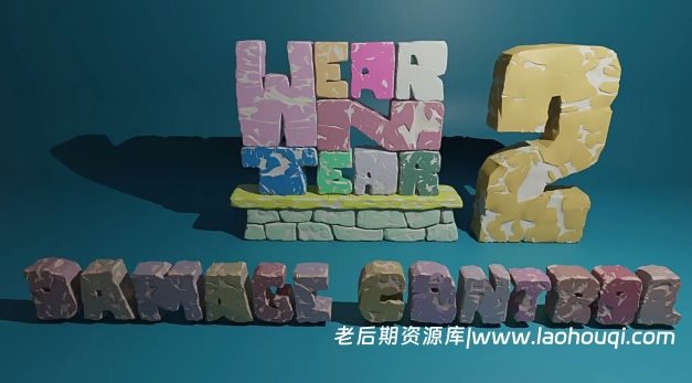 Blender磨损老旧破损划痕老化插件 Wear N’ Tear V2.0.0 Pro附使用教程