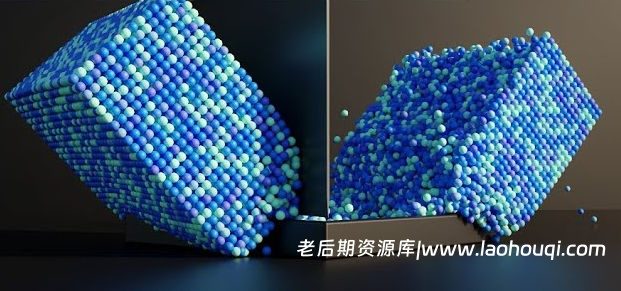 Blender分子粒子填充特效动画插件 Molecular Plus v2.17.21