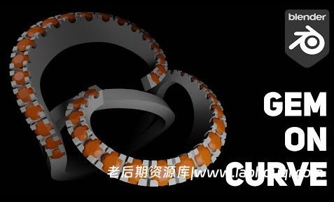 Blender珠宝钻石装饰生成器插件 JewelCraft V2.17.2