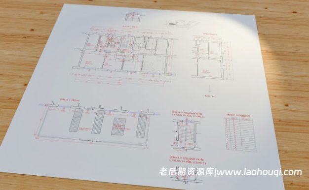 Blender创建尺寸测量图纸蓝图标注插件 Dimensions and Lines V1.0.9