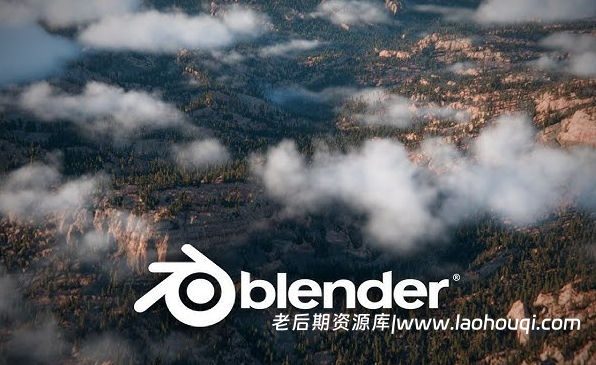 Blender程序化云朵白云生成器资产预设 Procedural Clouds Shader
