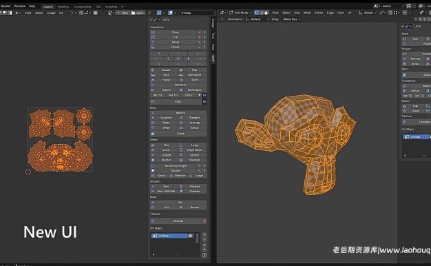 Blender 高效UV编辑器插件 UniV Pro V3.8.0