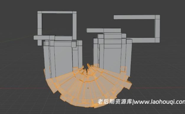 Blender模型建模弯曲效果器增强插件 Simple Bend Ex V1.1.0