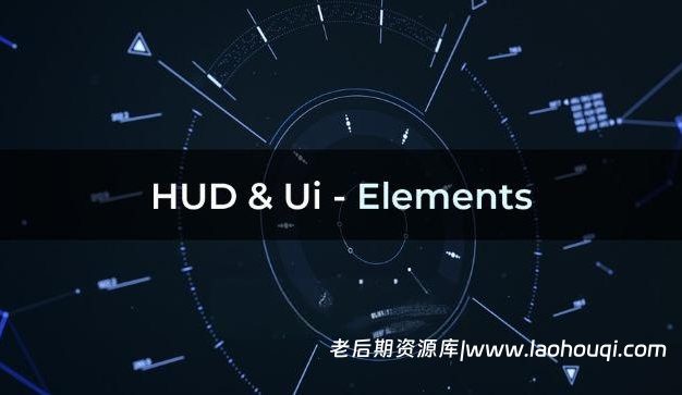 Blender信息科技感元素动画生成插件：HUD & Ui Elements v1.15