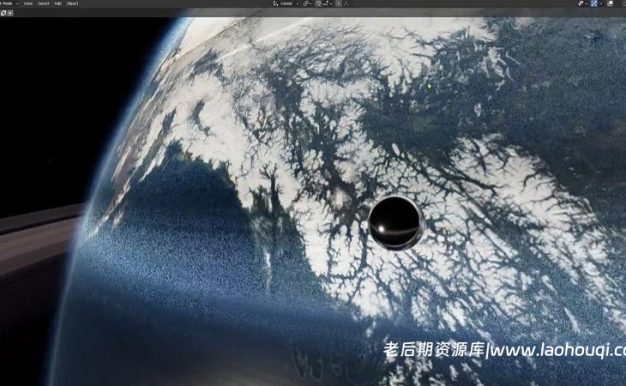 Blender太空三维星球天体生成器插件:Physical Celestial Objects V1.0