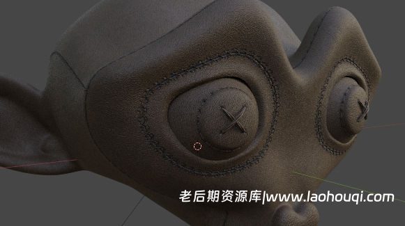 Blender模拟真实缝线针迹生成插件Stitch Generator v1.01