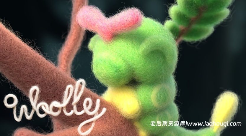 Blender逼真毛茸茸毛发资产预设插件 Woolly Tools and Shaders V2