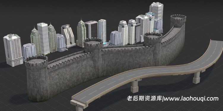 Blender建筑模型几何节点生成器资产预设 Geometry Node Tools – Architectural Pack