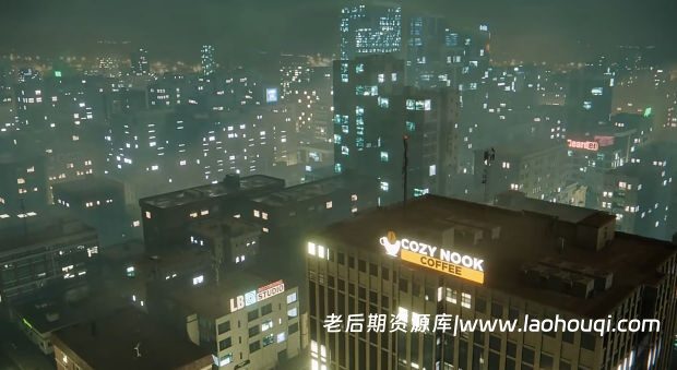 Blender白天夜晚城市建筑楼房资产预设 Night And Day – Procedural City Buildings V03.0