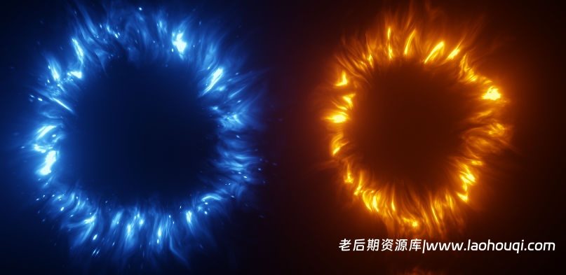 Blender奇幻魔法能量传送门特效资产预设 Fantasy Portals V2