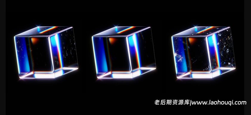 Blender科幻艺术棱镜着色器资产预设 Blender Prism Shader