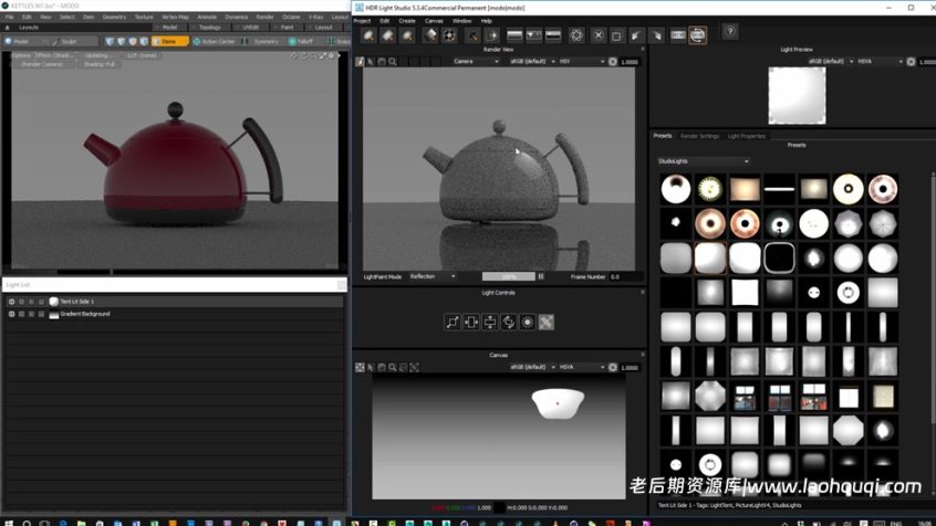 HDR Light Studio Connection C4D 更新至6.1 中文汉化 支持R20